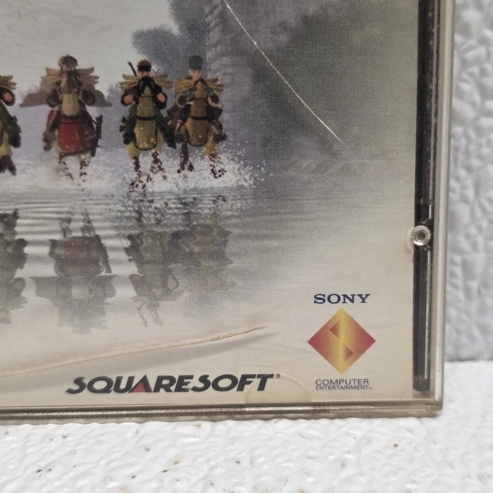 Final Fantasy Tactics PlayStation 1 PS1 Black Label (Playstation, 1998) Complete